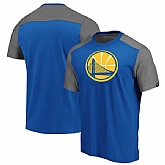 Golden State Warriors Fanatics Branded Iconic Blocked T-Shirt Royal,baseball caps,new era cap wholesale,wholesale hats